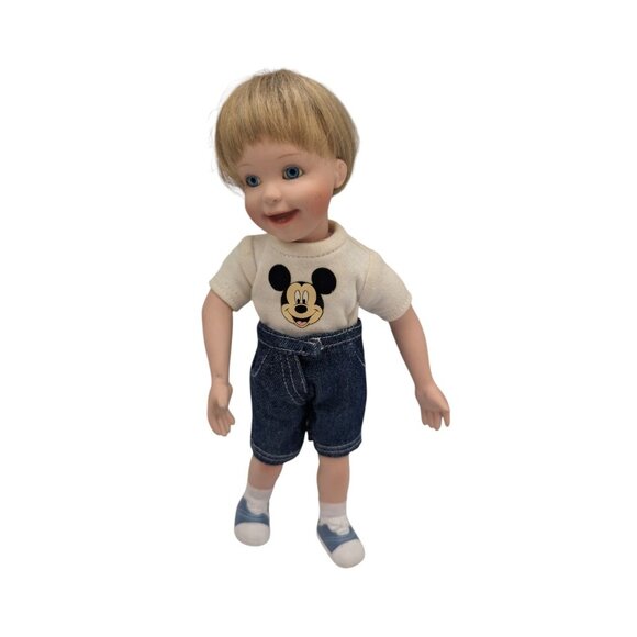 Ashton Drake Galleries "A Hug For Mickey" Doll Porcelain Boy Doll Only NO MICKEY - Picture 5 of 9